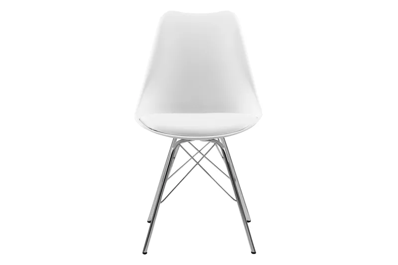 Warlen Matstol - Vit - Möbler - Fåtölj & stolar - Matstol & köksstol