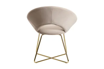 Willowdale Karmstol - Krämvit/Guld - Möbler - Fåtölj & stolar - Matstol & köksstol