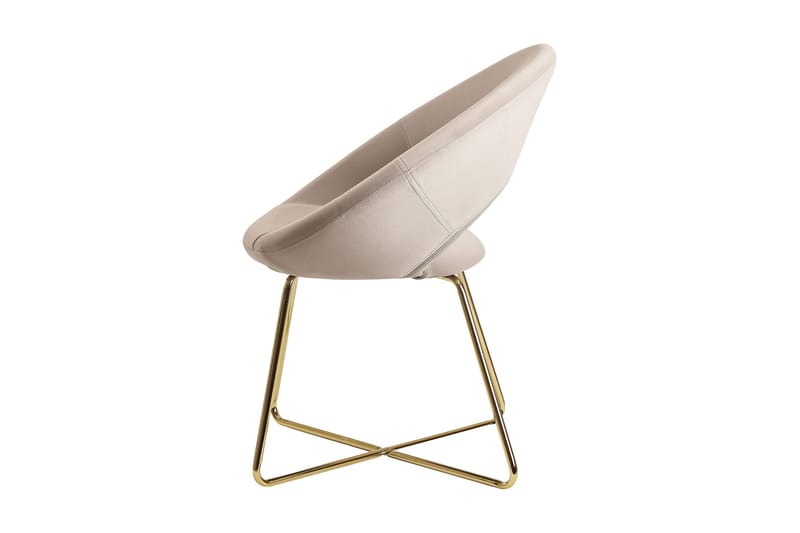 Willowdale Karmstol - Krämvit/Guld - Möbler - Fåtölj & stolar - Matstol & köksstol