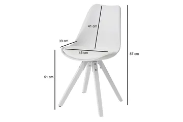 Willowdale Matstol - Vit - Möbler - Fåtölj & stolar - Matstol & köksstol