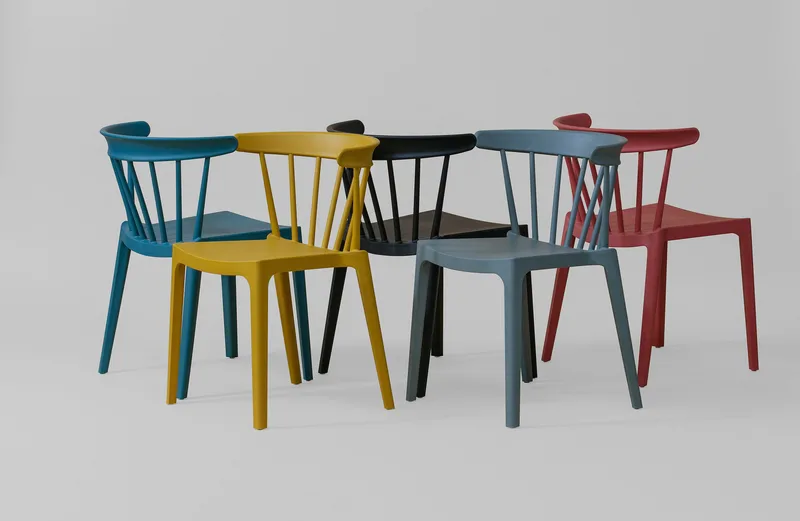 Yamuna Köksstol - Grå - Möbler - Fåtölj & stolar - Matstol & köksstol