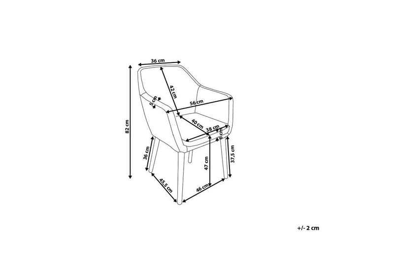Yorkville Stol - Grå - Möbler - Fåtölj & stolar - Matstol & köksstol