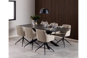 Zabinka Karmstol - Beige - Möbler - Fåtölj & stolar - Matstol & köksstol