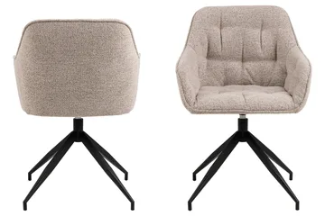 Zabinka Karmstol - Beige - Möbler - Fåtölj & stolar - Matstol & köksstol