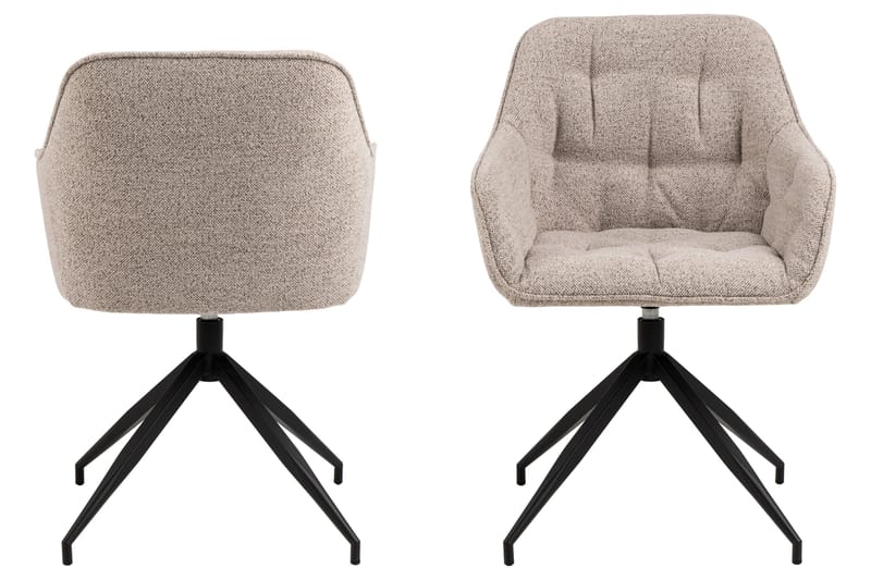 Zabinka Karmstol - Beige - Möbler - Fåtölj & stolar - Matstol & köksstol