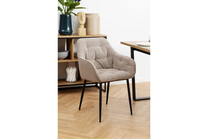 Zabinka Karmstol - Beige - Möbler - Fåtölj & stolar - Matstol & köksstol