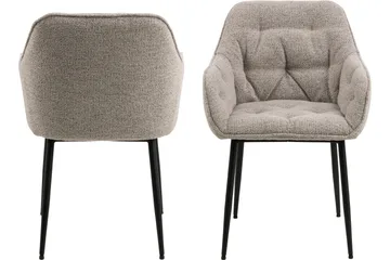 Zabinka Karmstol - Beige - Möbler - Fåtölj & stolar - Matstol & köksstol