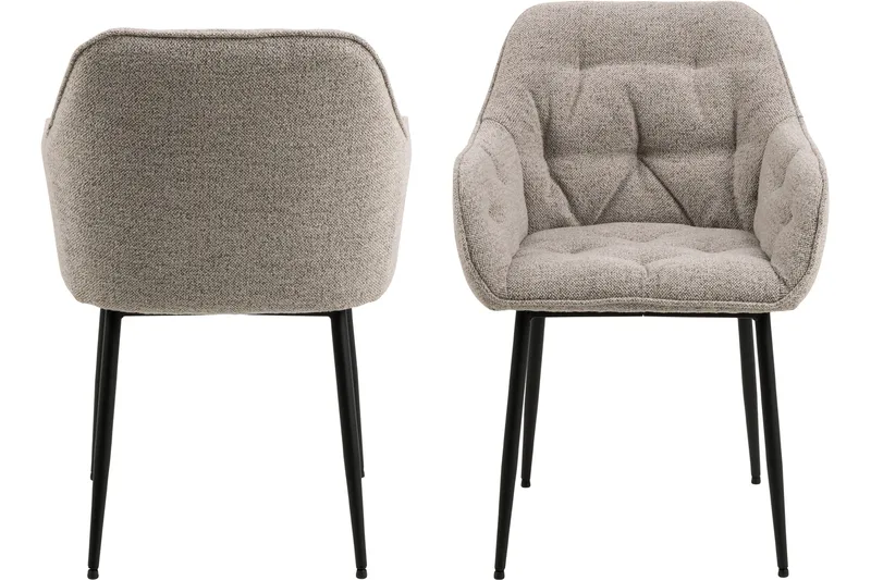 Zabinka Karmstol - Beige - Möbler - Fåtölj & stolar - Matstol & köksstol