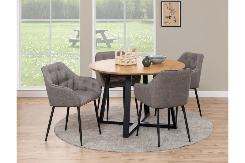 Zabinka Karmstol - Brun - Möbler - Fåtölj & stolar - Matstol & köksstol