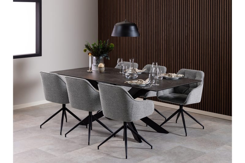 Zabinka Karmstol - Grå - Möbler - Fåtölj & stolar - Matstol & köksstol