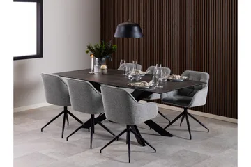 Zabinka Karmstol - Grå - Möbler - Fåtölj & stolar - Matstol & köksstol