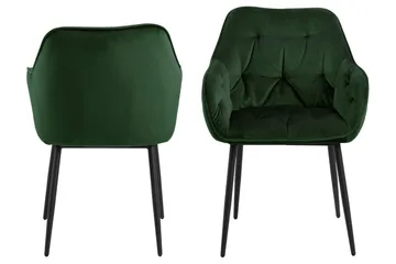 Zabinka Karmstol - Grön - Möbler - Fåtölj & stolar - Matstol & köksstol