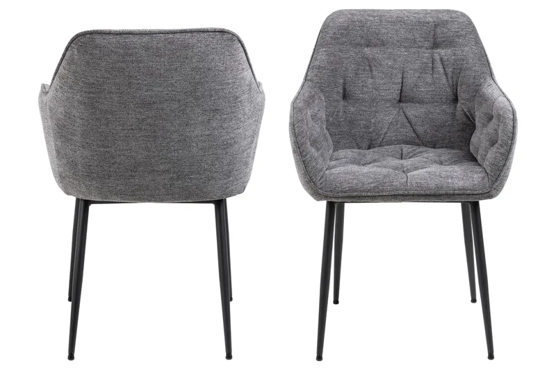 Zabinka Karmstol - Ljusgrå - Möbler - Fåtölj & stolar - Matstol & köksstol