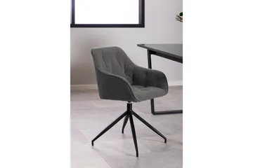 Zabinka Karmstol - Mörkgrå - Möbler - Fåtölj & stolar - Matstol & köksstol