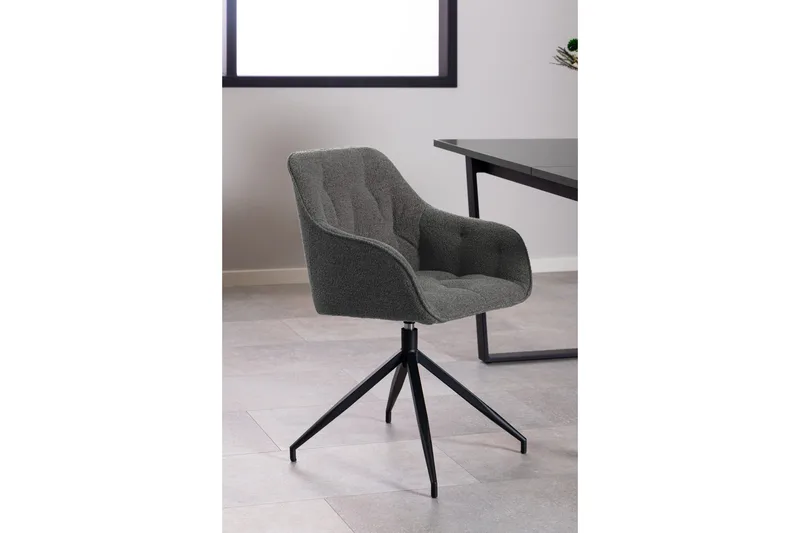 Zabinka Karmstol - Mörkgrå - Möbler - Fåtölj & stolar - Matstol & köksstol