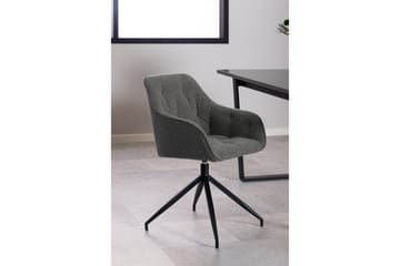 Zabinka Karmstol - Mörkgrå - Möbler - Fåtölj & stolar - Matstol & köksstol