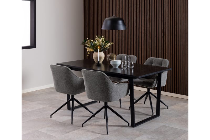 Zabinka Karmstol - Mörkgrå - Möbler - Fåtölj & stolar - Matstol & köksstol