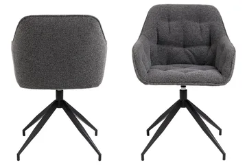 Zabinka Karmstol - Mörkgrå - Möbler - Fåtölj & stolar - Matstol & köksstol