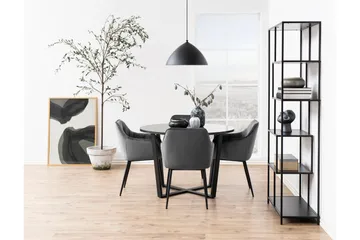 Zabinka Karmstol - Mörkgrå - Möbler - Fåtölj & stolar - Matstol & köksstol