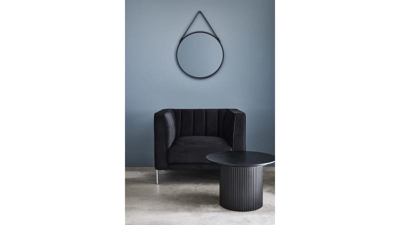 Mehara Fåtölj i sammet - Svart - Möbler - Fåtölj & stolar - Fåtölj