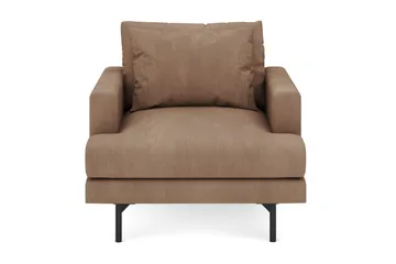 Menard Stor Fåtölj Manchester - Brun - Möbler - Fåtölj & stolar - Fåtölj