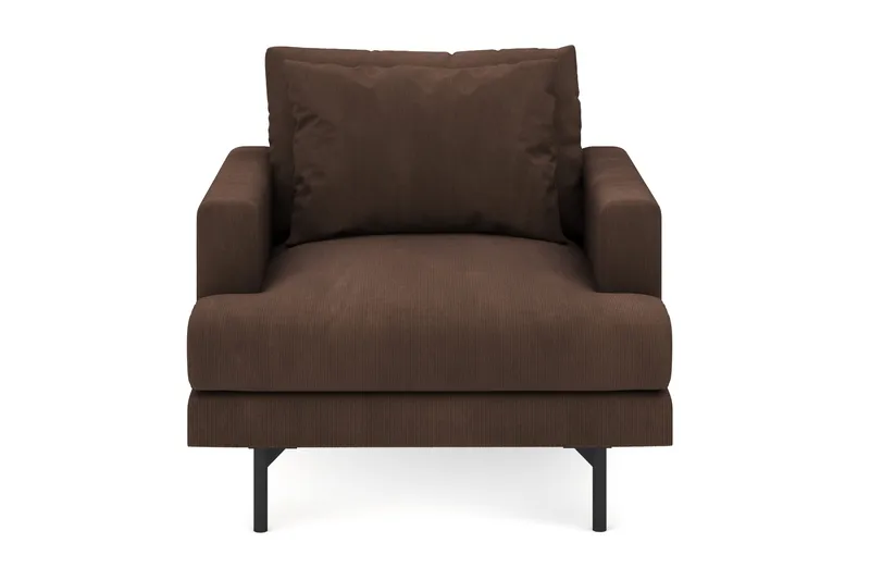Menard Stor Fåtölj Manchester - Brun - Möbler - Fåtölj & stolar - Fåtölj