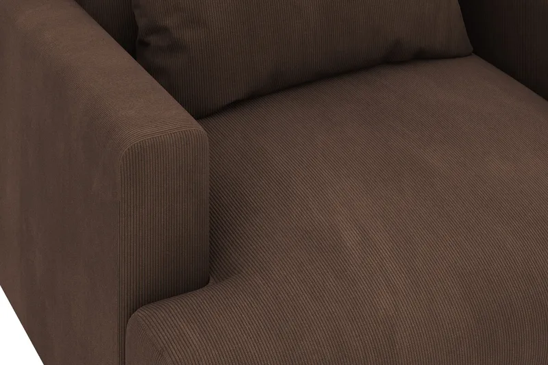 Menard Stor Fåtölj Manchester - Brun - Möbler - Fåtölj & stolar - Fåtölj