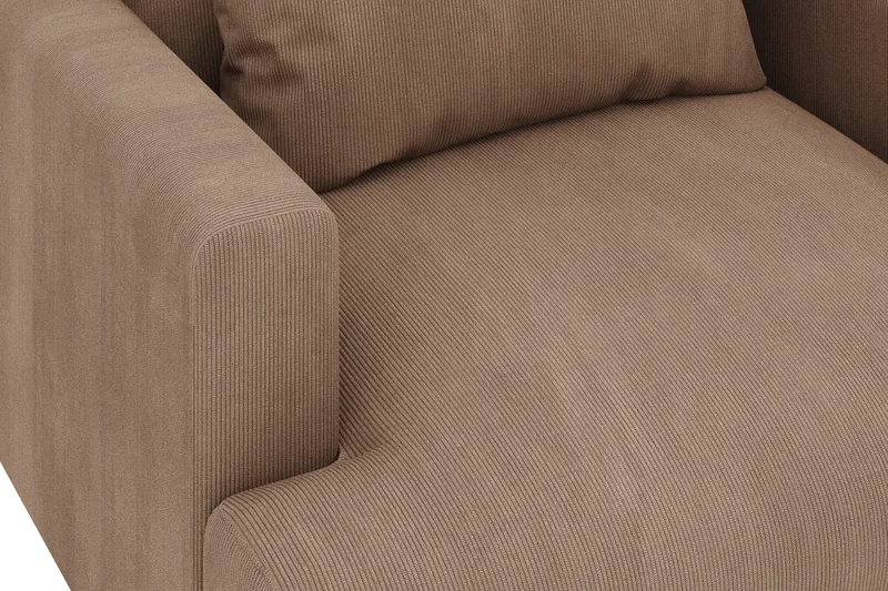 Menard Stor Fåtölj Manchester - Brun - Möbler - Fåtölj & stolar - Fåtölj