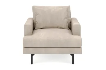 Menard Stor Fåtölj Manchester - Greige - Möbler - Fåtölj & stolar - Fåtölj