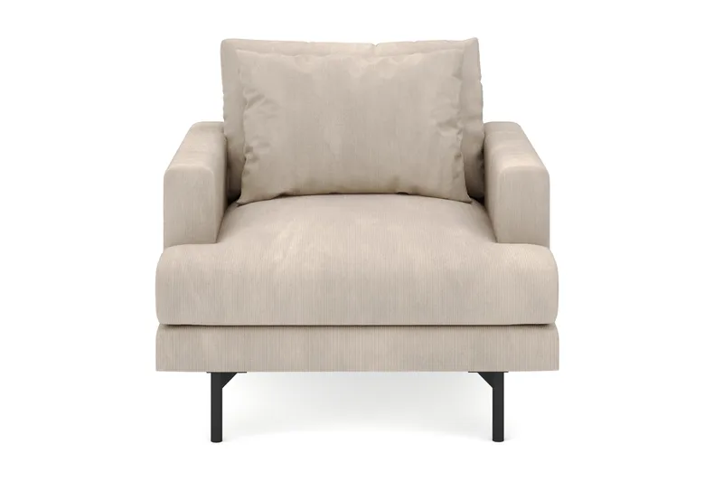 Menard Stor Fåtölj Manchester - Greige - Möbler - Fåtölj & stolar - Fåtölj