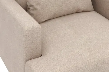 Menard Stor Fåtölj Tyg - Beige - Möbler - Fåtölj & stolar - Fåtölj