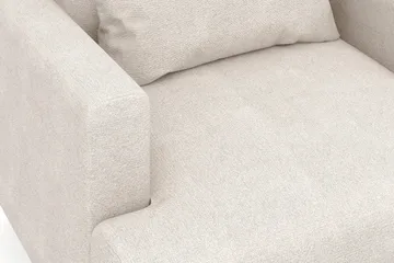 Menard Stor Fåtölj Tyg - Beige - Möbler - Fåtölj & stolar - Fåtölj