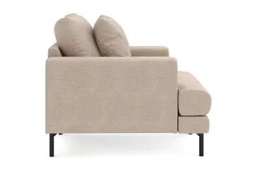 Menard Stor Fåtölj Tyg - Beige - Möbler - Fåtölj & stolar - Fåtölj