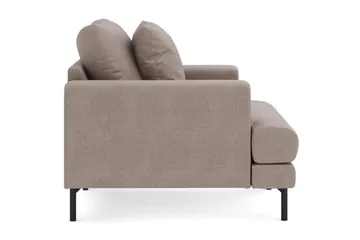 Menard Stor Fåtölj Tyg - Brun - Möbler - Fåtölj & stolar - Fåtölj