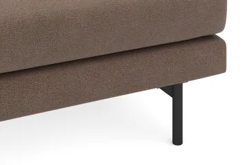 Menard Stor Fåtölj Tyg - Brun - Möbler - Fåtölj & stolar - Fåtölj