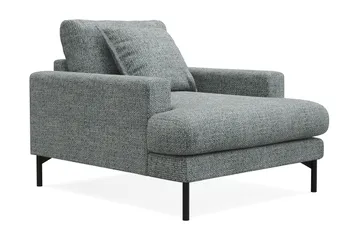 Menard Premium Fåtölj i Chenille - Grå/Blå - Möbler - Fåtölj & stolar - Fåtölj