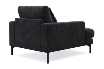 Menard Premium Fåtölj i Chenille - Svartt - Möbler - Fåtölj & stolar - Fåtölj