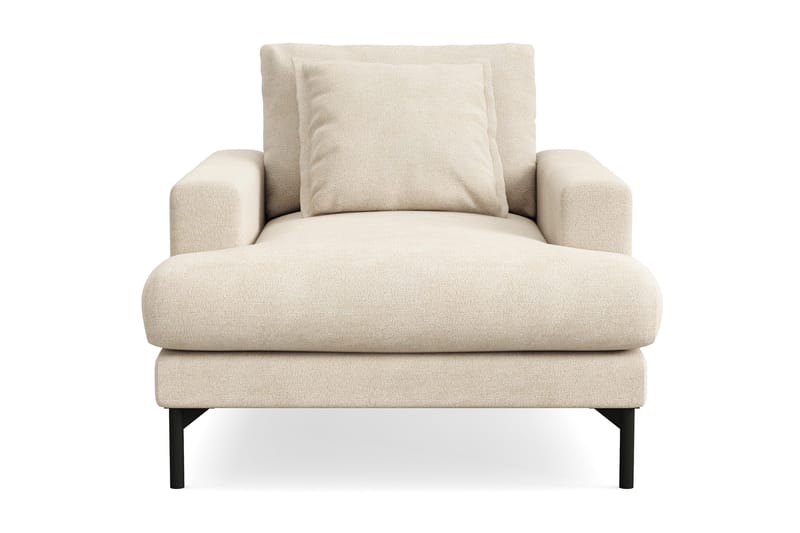 Menard Premium Fåtölj i Chenille - Beige - Möbler - Fåtölj & stolar - Fåtölj