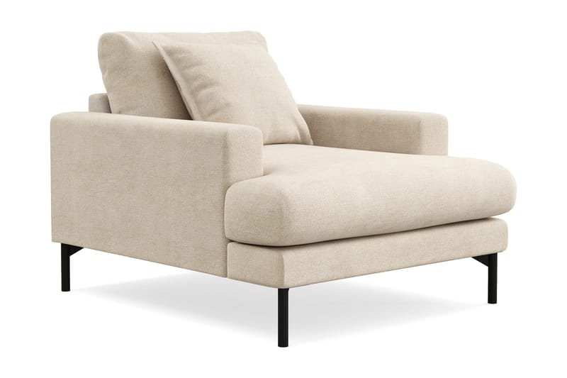 Menard Premium Fåtölj i Chenille - Beige - Möbler - Fåtölj & stolar - Fåtölj