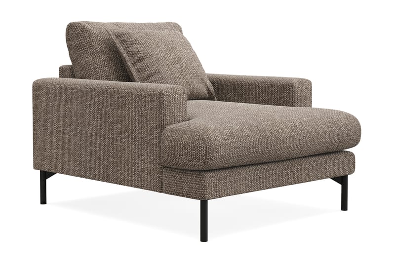 Menard Premium Fåtölj i Chenille - Brun - Möbler - Fåtölj & stolar - Fåtölj