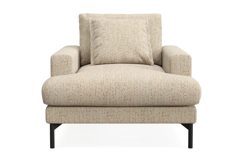 Menard Premium Fåtölj i Chenille - Beige - Möbler - Fåtölj & stolar - Fåtölj