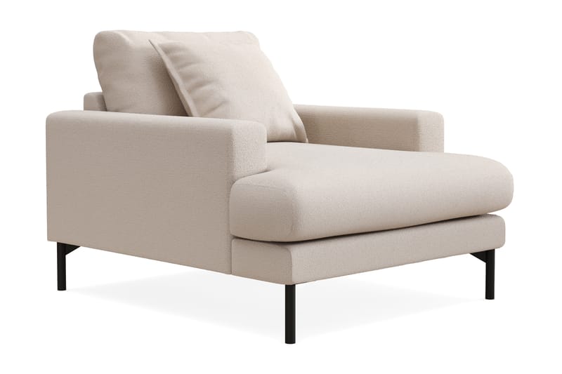Menard Premium Fåtölj i Bouclé - Ljusbeige - Möbler - Fåtölj & stolar - Fåtölj