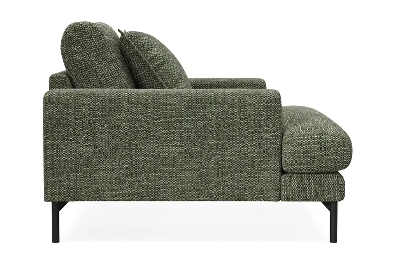Menard Premium Fåtölj i Chenille - Grön - Möbler - Fåtölj & stolar - Fåtölj