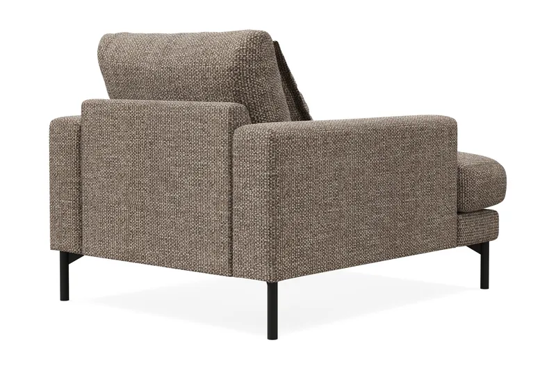 Menard Premium Fåtölj i Chenille - Brun - Möbler - Fåtölj & stolar - Fåtölj