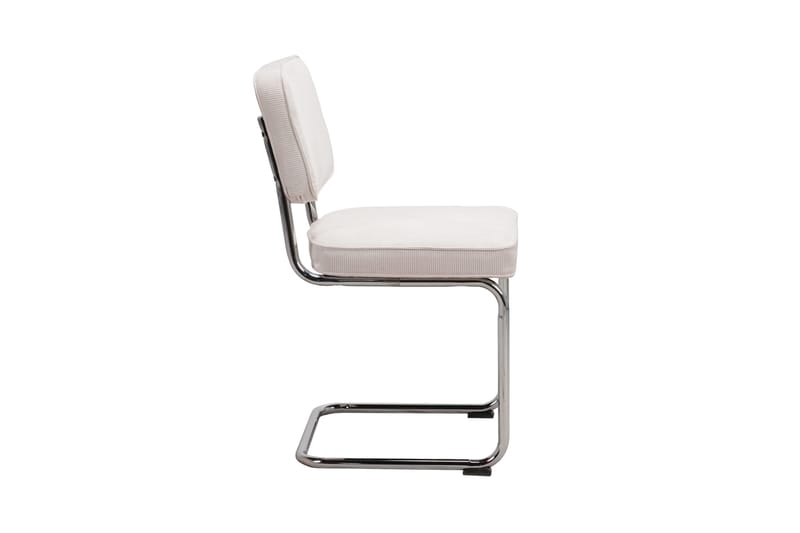 Milva Matstol - Beige/Krom - Möbler - Fåtölj & stolar - Matstol & köksstol