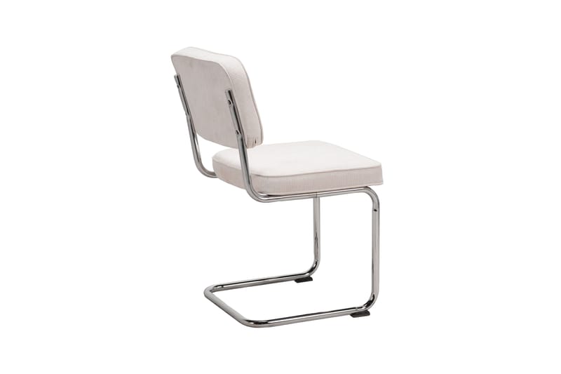 Milva Matstol - Beige/Krom - Möbler - Fåtölj & stolar - Matstol & köksstol