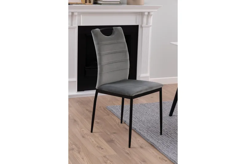 Minneter Matstol - Grå - Möbler - Fåtölj & stolar - Matstol & köksstol