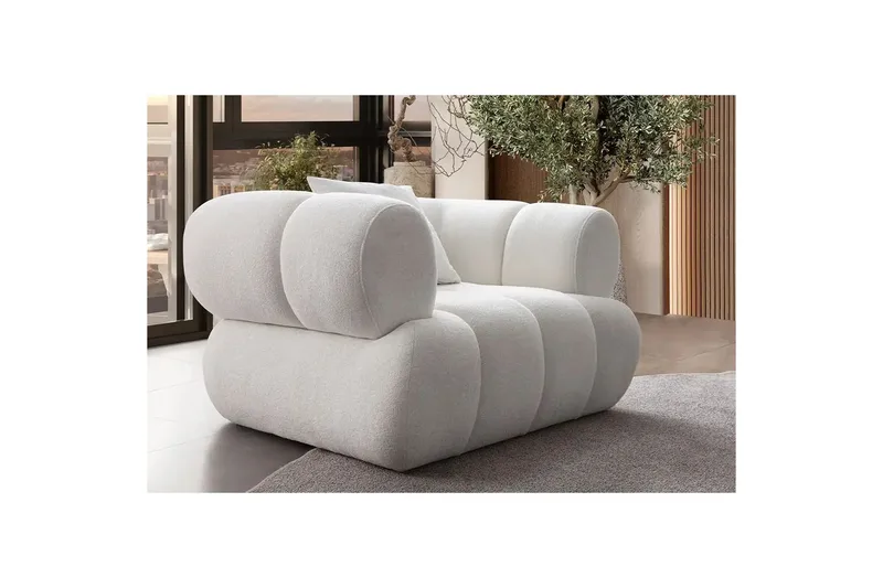 Mississauga Fåtölj - Vit - Möbler - Fåtölj & stolar - Fåtölj