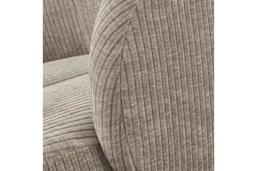 Mojo Modern Oval Fåtölj i Manchestertyg - Taupe - Möbler - Fåtölj & stolar - Fåtölj