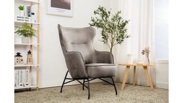 Morvella Fåtölj - Grå - Möbler - Fåtölj & stolar - Fåtölj